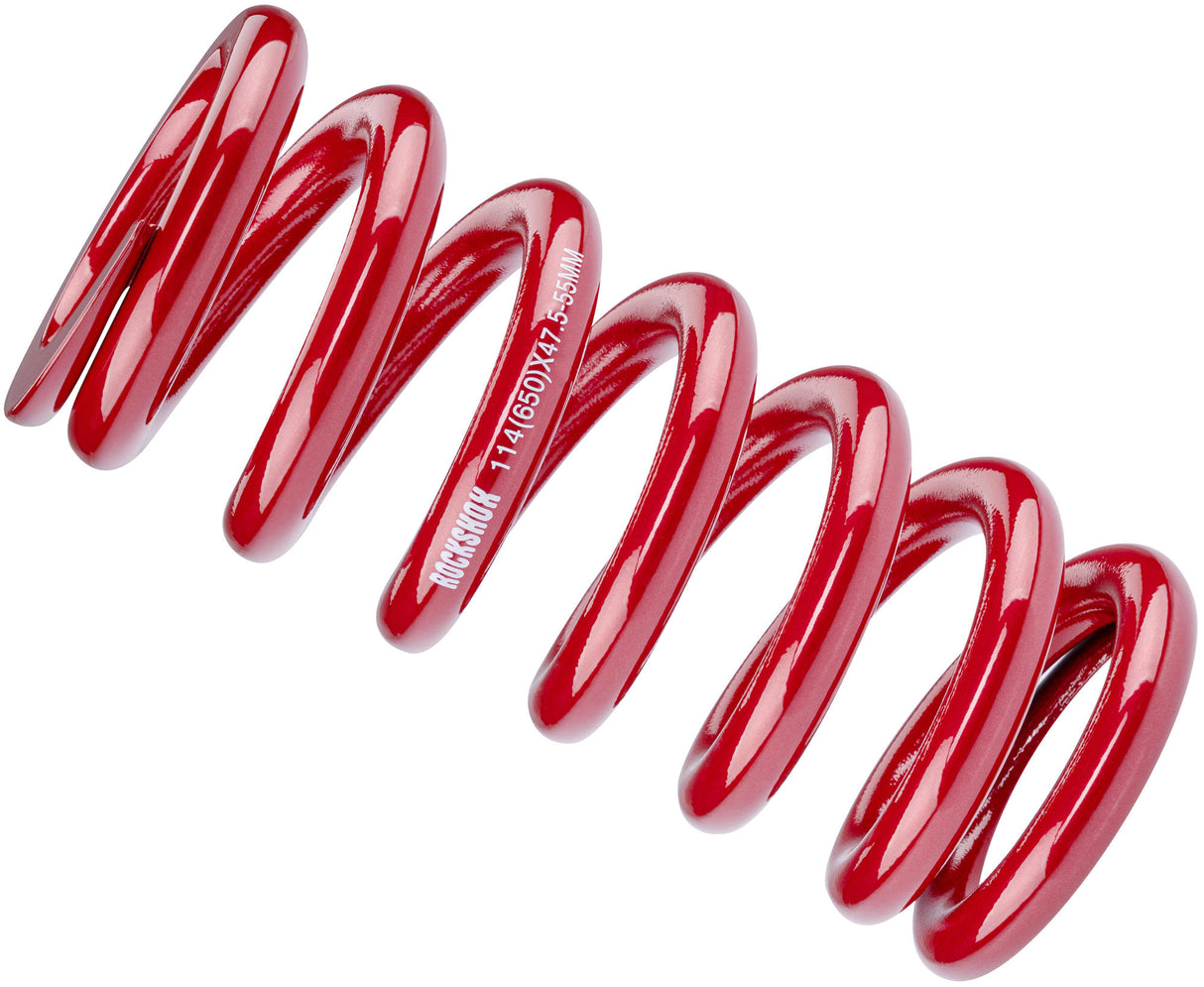 Rockshox spring rs 47,5-55mm 134mm 650 lb electr.red
