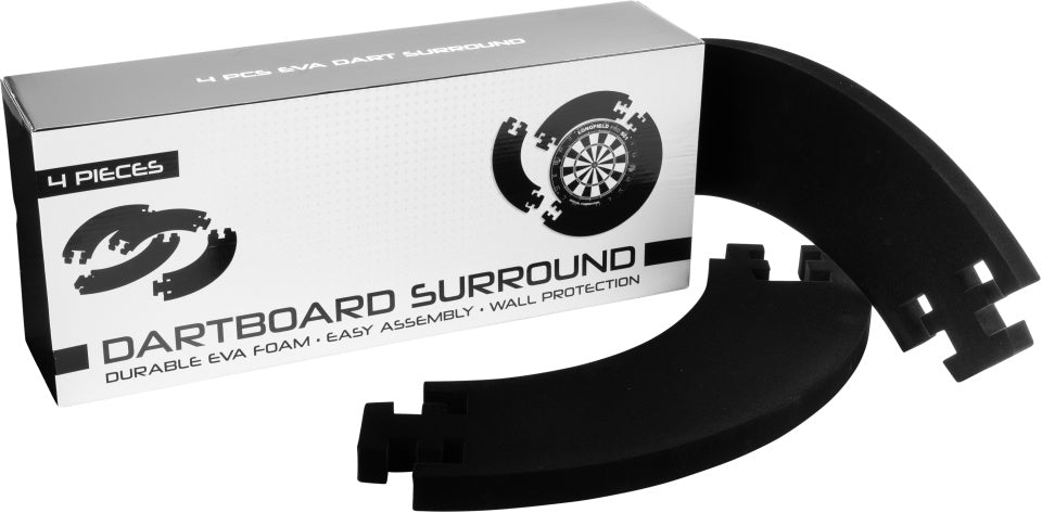 Longfield Darts DartBord Rending fir Mauer Schutz 4-Stéck