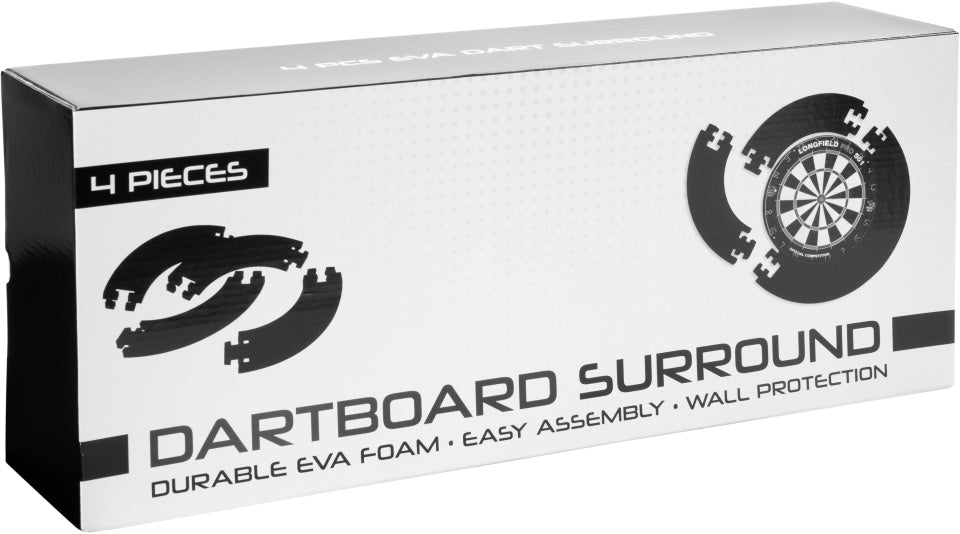 Longfield Darts DartBord Rending fir Mauer Schutz 4-Stéck