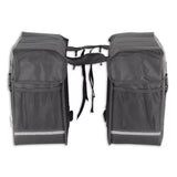 Lynx dobbelt cykelpose sort 35 liter