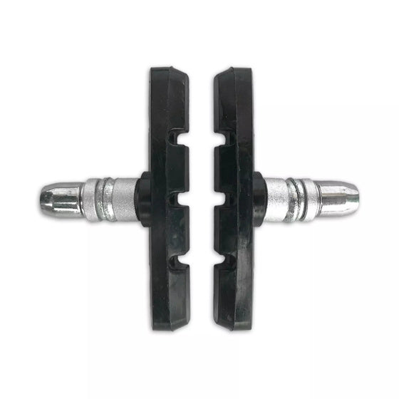 Bremseklodser V-Brake 70 x 12,5 mm Sort 2 stykker