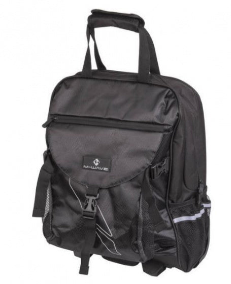 M-Wave Bicycle Bag Amsterdam TR S 15 L Polyester sort