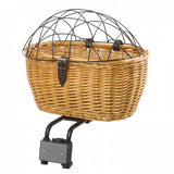 M-wave ba cap dog basket handlebar+carrier confirmation brown