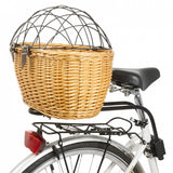 M-wave ba cap dog basket handlebar+carrier confirmation brown