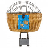 M-wave ba cap dog basket handlebar+carrier confirmation brown