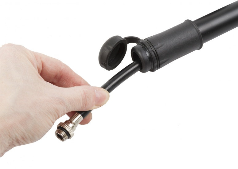 M-wave mini pompa flex tubo flex alluminio nero
