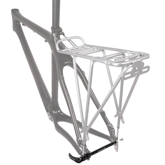 M-bølge sæde aksel bagage rack bag 1,5 mm sort sort