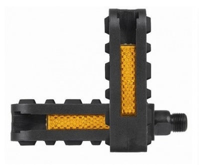 M-bølgefoldningspedalfoldning Cykel CSL-891A K46 9 16 tommer sort sæt