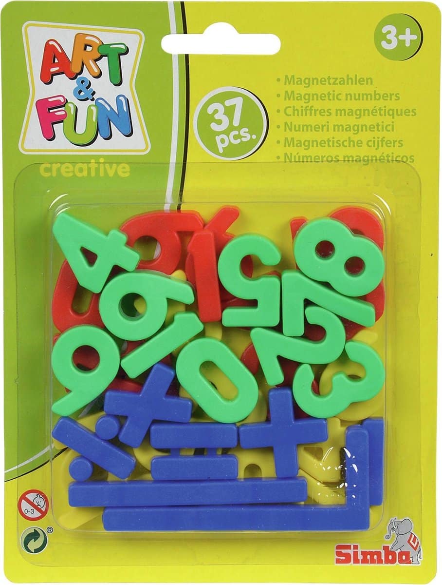 Simba Art and Fun Magnet figure, 37-delni