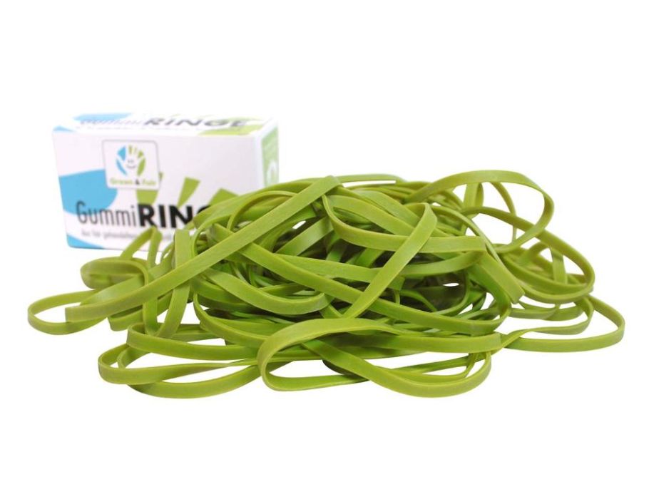 Grønne og rettferdige elastiske bånd av naturgummi + 32.