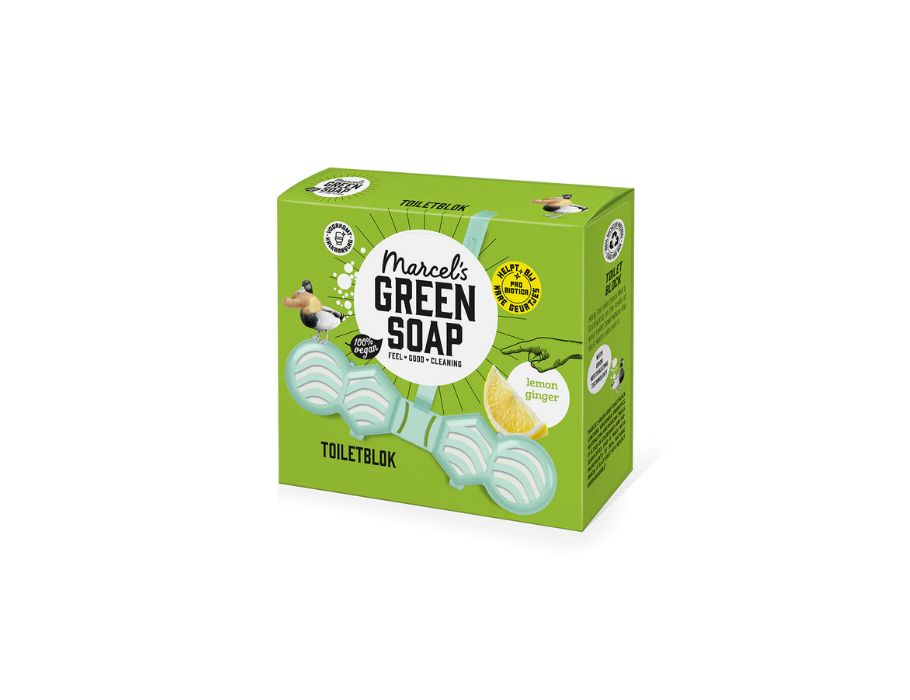 Marcels Green Soap WC -Block Citroen Ginger