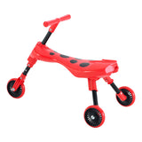 Die Bugs Scuttlebug Beetle Lalking Bike mit 3 Rädern Junior Red Black