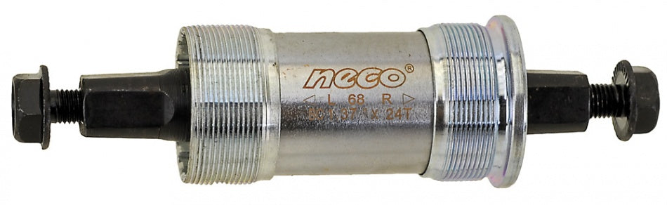 Neco bottom bracket with steel cups JIS 122.5 31 mm