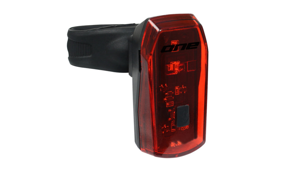 One R.Light 10 Luz trasera con confirmación de silicn 6 Lumen negro