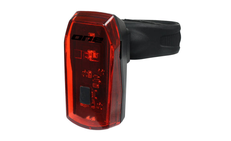 One R.Light 10 Luz trasera con confirmación de silicn 6 Lumen negro