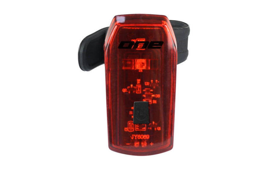One R.Light 10 Luz trasera con confirmación de silicn 6 Lumen negro