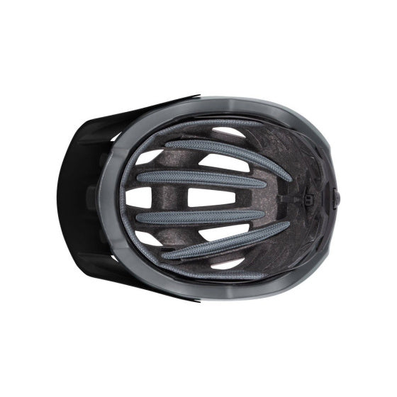 Een Trail Pro Vëlo ass Helm donkel gro schwaarz Gréisst m (55-58 cm)