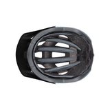 Een Trail Pro Vëlo ass Helm donkel gro schwaarz Gréisst m (55-58 cm)