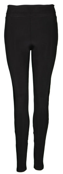 Papillon stram sports legging damer sort størrelse xxl