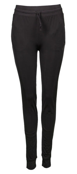 Pantaloni da allenamento papillon cuffie donne nera taglia 3xl