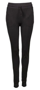 Pantaloni da allenamento papillon cuffie donne nera taglia 3xl