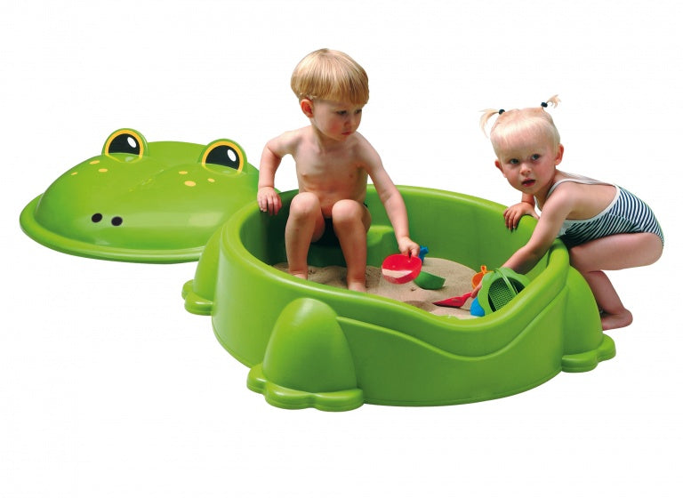 Paradiso hračky Sandbox Frog 84 x 92 cm zelená 2-dílná