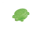 sandbox with lid turtle 95.5 x 68 cm green
