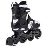 Playlife Cloud Fitness Inline Skates 82A Schwarz Weiß Größe 41
