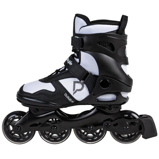 Playlife Cloud Fitness Inline Skates 82A Schwarz Weiß Größe 41