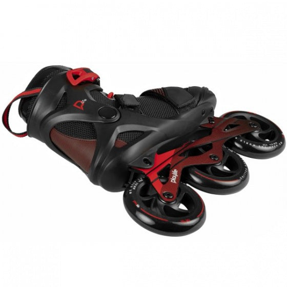 Playlife GT Black 110 Inlineskates Men Black Red Size 40
