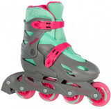 PlayLife Inline brusle Riddler hardboot 82a šedá velikost 31-34