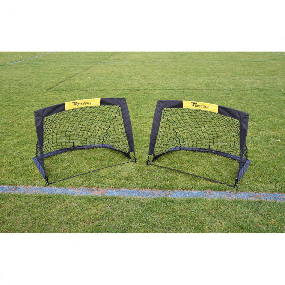 ALTRORE DI PRECISIONE Mini Gol di calcio 91,4 cm Polyester Black 2 pezzi