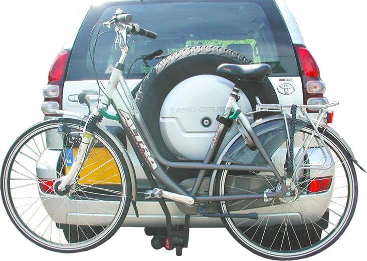 Przewoźnik rowerowy Klick Fast II z uchwytem na tablicę rejestracyjną 2 rowery