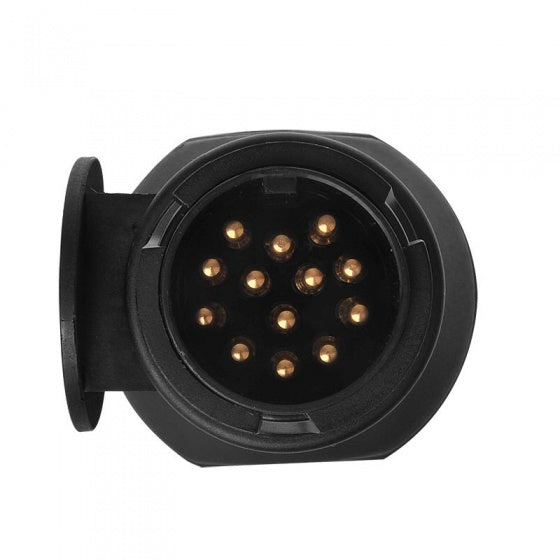Proplus LED-Beleuchtungsadapter 12 Volt 13-13-Polig 16 cm Schwarz