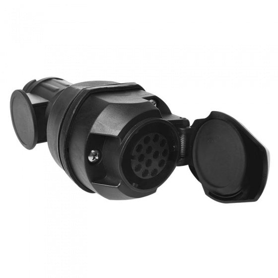 Proplus LED-Beleuchtungsadapter 12 Volt 13-13-Polig 16 cm Schwarz
