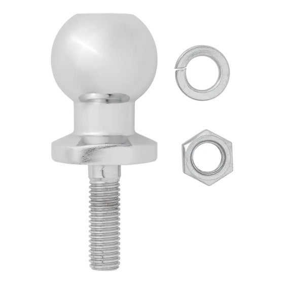 Proplus towbar kroglica 50 mm Ravno jeklo M16 x 55 mm srebro