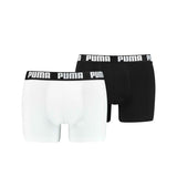 Puma Basic Boxer Short Men (Pack von 2) Schwarzweißgröße l