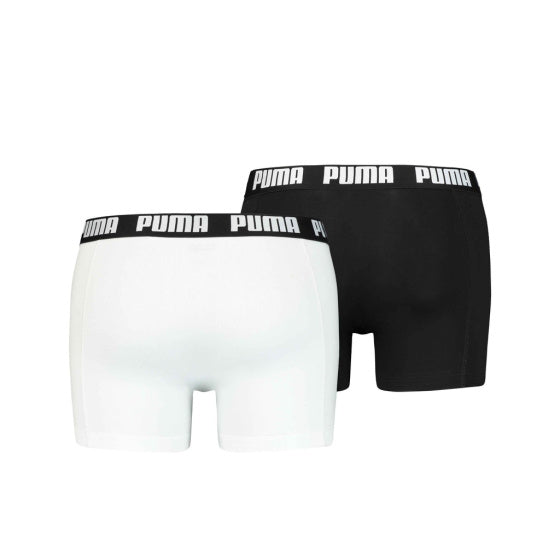 Puma Basic Boxer Short Men (Pack von 2) Schwarzweißgröße xl