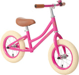 Rebel Kidz 12.5, fuchsia. With adjustable steering wheel and saddle