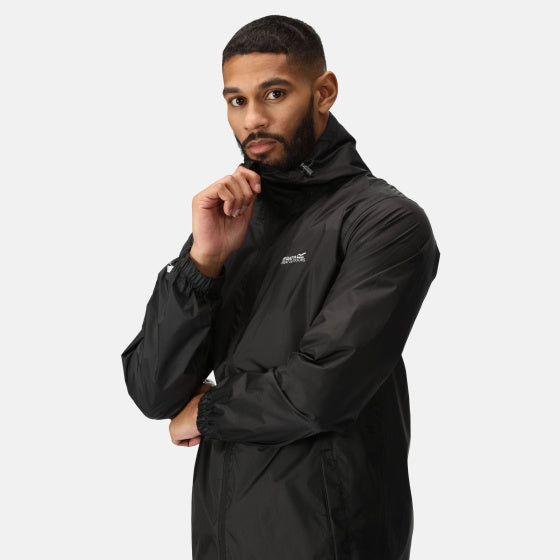 Regatta Jacket III Vodotěsná venkovní bunda Černá velikost xxl