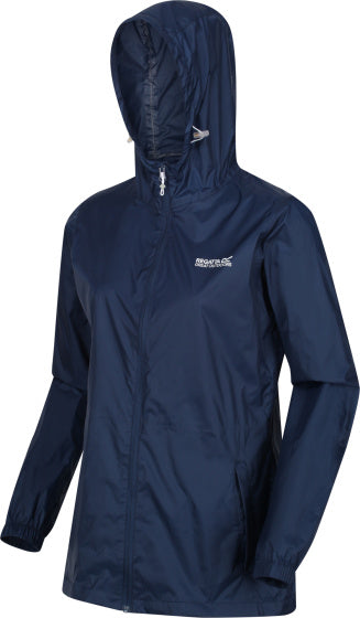 Regatta Pack-It III dežna jakna dame temno modre velikosti s