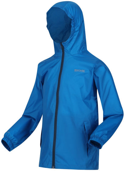 Regatta Pack It III Raincoat Boys Blue Velikost 15-16 let