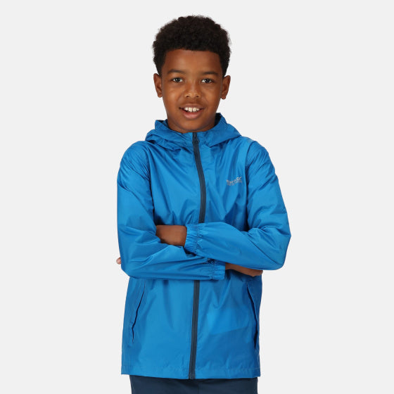 Regatta Pack It III Raincoat Boys Blue Size 13 let