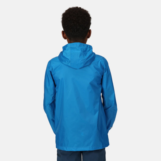 Regatta Pack It III Raincoat Boys Blue Velikost 11-12 let