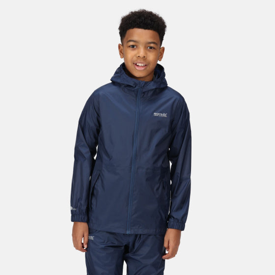 Regatta Pack It III Raincoat Boys Dark Blue Velikost 15-16 let