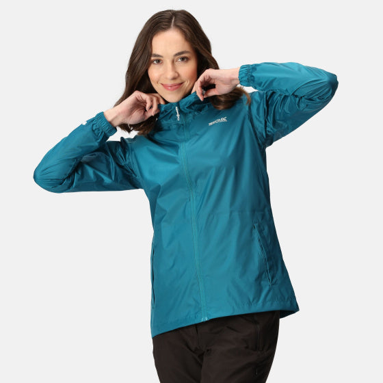 Regatta Pack it III Shell Jacket Ladies Blue Size L.