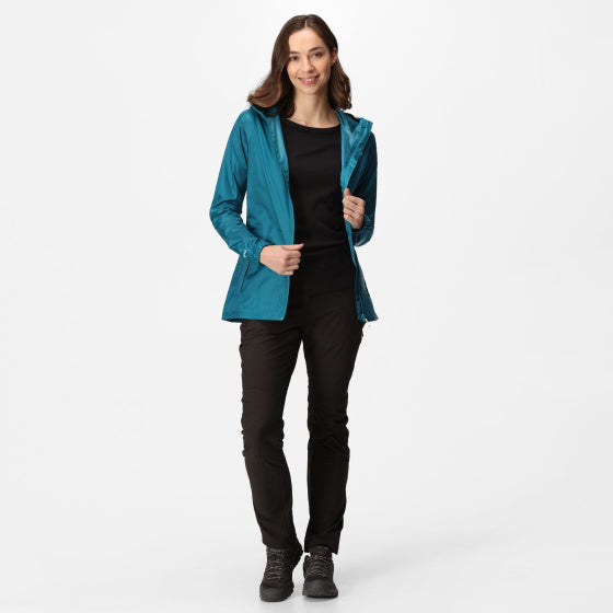 Regatta Pack it III Shell Jacket Ladies Blue Size L.