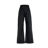 Pantaloni da pioggia di regata imballaggio junior nero taglia 11-12 anni