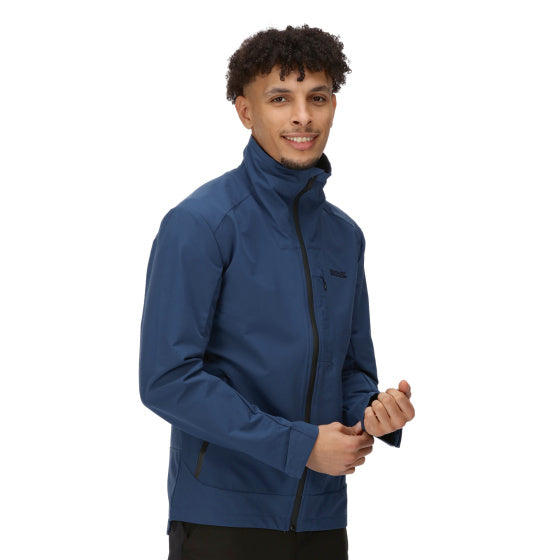 Regatta overmoor softshell jakke mænd blå størrelse 3xl