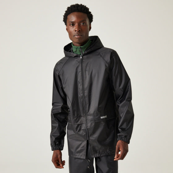 Regatta Stormbreak Raincoat Men Black Size XL